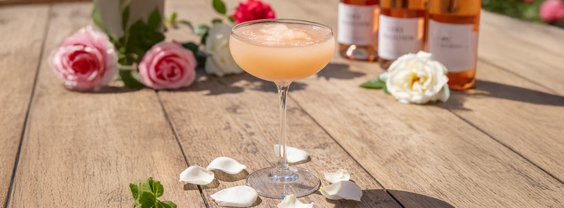 Frozen Rosé Wine